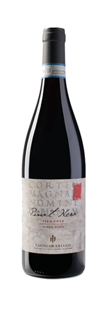 Bottiglia di Pinot Nero Piemonte DOC 